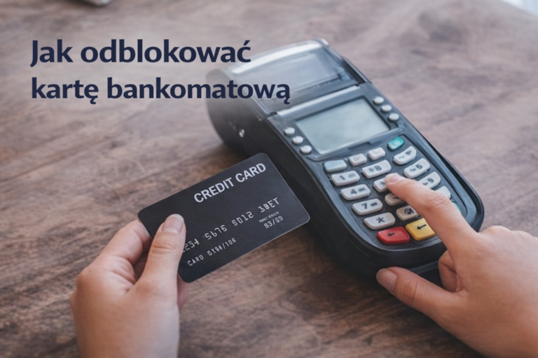 Jak odblokować kartę bankomatową