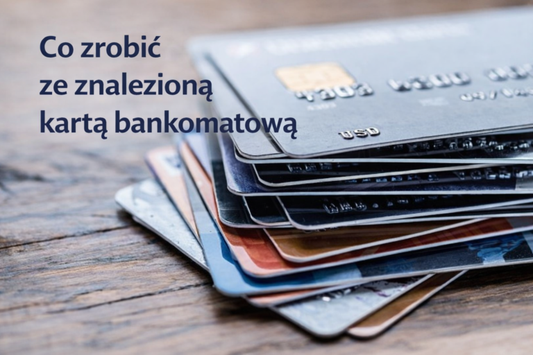Co zrobić ze znalezioną kartą bankomatową